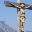 Sonnstein/Jesus am Kreuz
