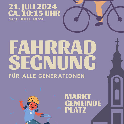 Fahrradsegnung