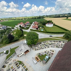 Erneuerung Zwiebelturm Pfarrkirche Burgkirchen