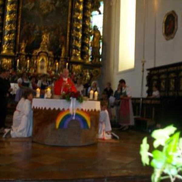 Pfingstfest mit Kindersegnung