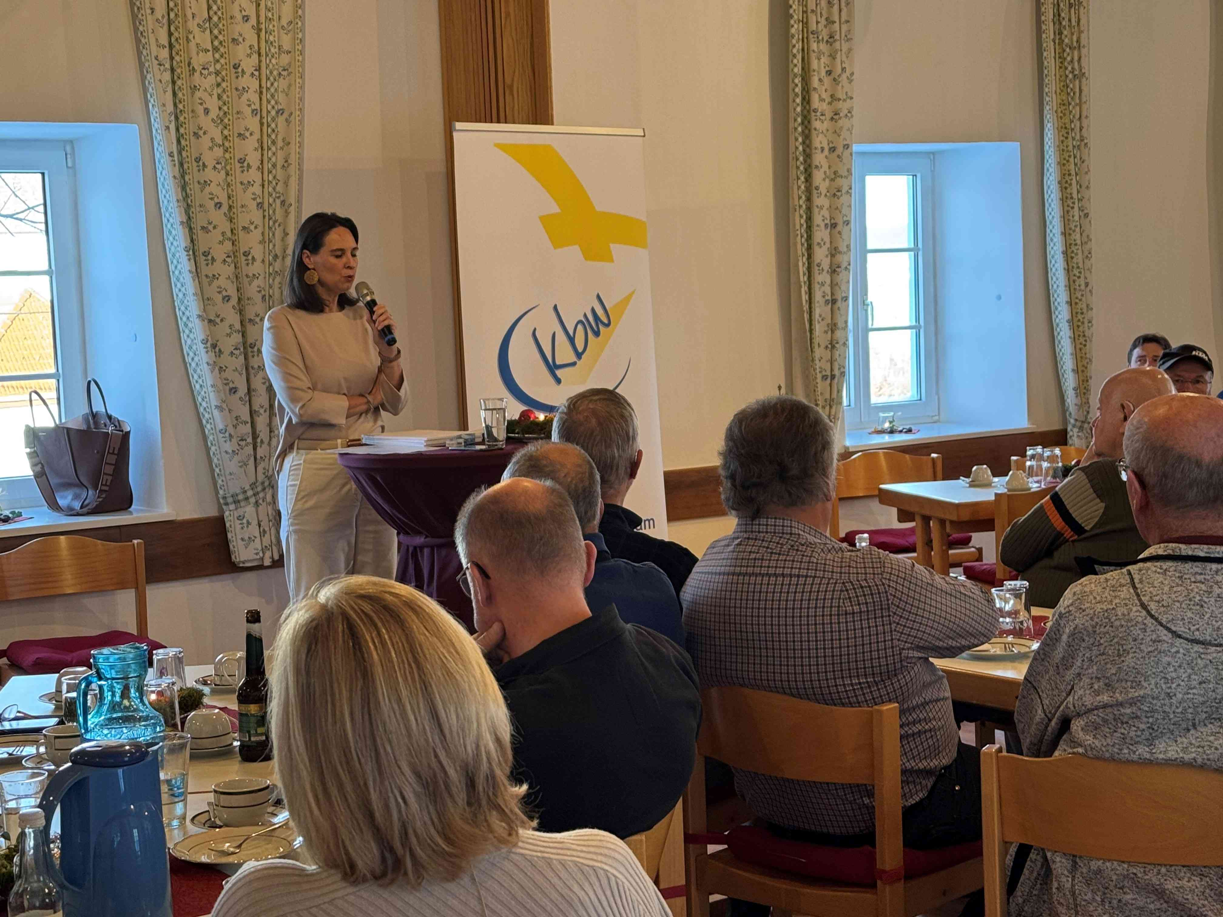 Vortrag / ©kbw 'Versorgen, Vorsorgen, Vererben