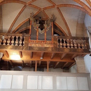 Blick empor zum Chor