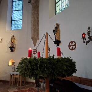 Unser Adventkranz