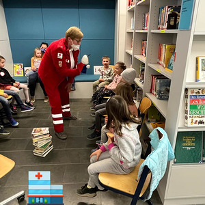 Das Rote Kreuz zu Besuch