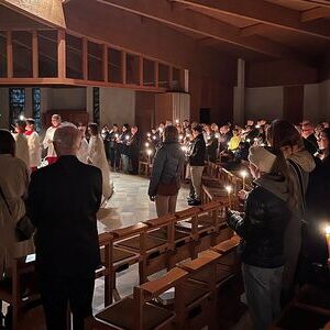 Einzug in die Kirche