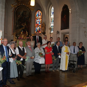 Gottesdienst mit den Jubelpaaren