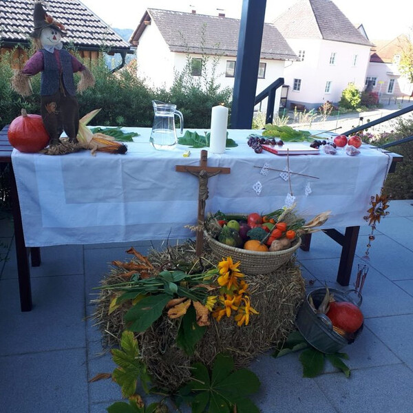 Erntedankfeier für Kinder