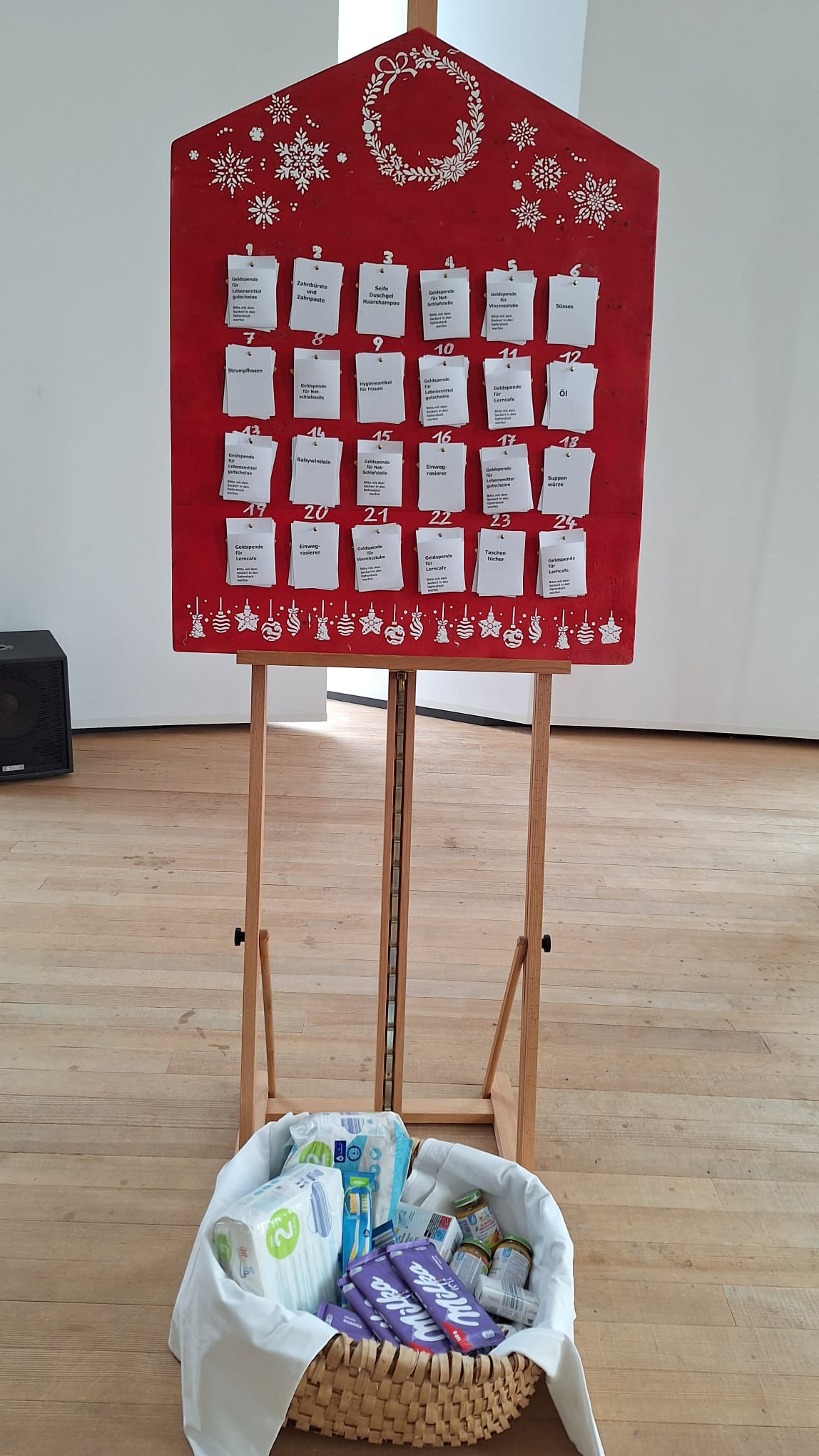 umgekehrter Adventkalender / Seelsorgezentrum Lichtenberg