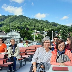 Schiffsrundfahrt am Attersee