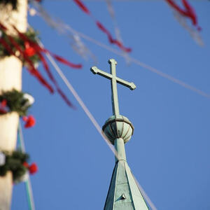 Maibaum Pfarre Maria Puchheim