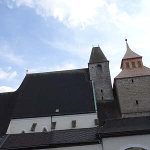 Und schon sind wir bei der Wallfahrtskirche Maria Schöndorf!