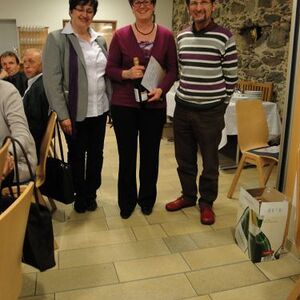 Elfriede Ameshofer, geehrt für 10 Jahre KBW-Leitung