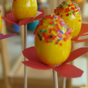 Frühlingsbeginn im Kindergarten