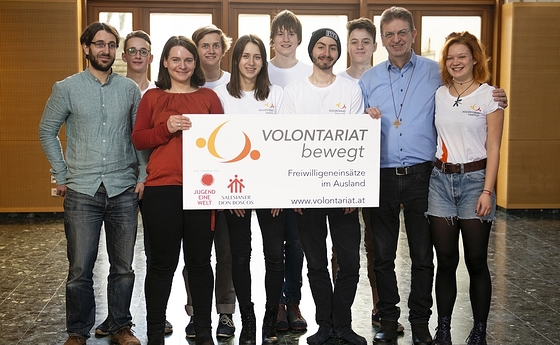 Sieben junge OberösterreicherInne beginnen bald ihren Auslandsdienst bei VOLONTARIAT bewegt