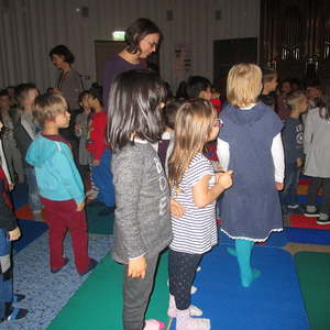 Schulanfänger in Bruckneruni