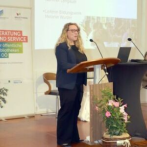 Melanie Wurzer, Leiterin des Kath. Bildungswerks OÖ