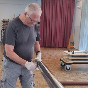 Ein echtes Geduldspiel, bis es so glänzt.