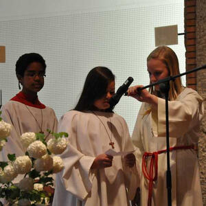 Ministranten Maiandacht