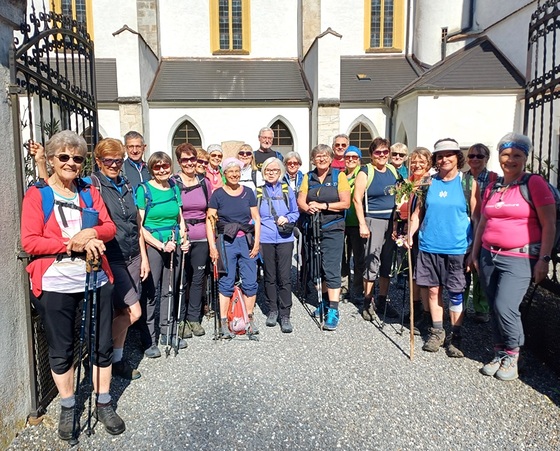 Fußwallfahrt nach Göttweig (Aggsbach) / © Gertraud Schober Christi Himmelfahrt - 9.-11.5.2024