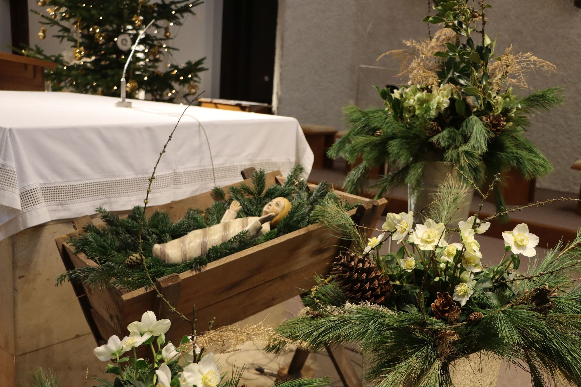 Weihnachtlicher Kirchenschmuck 2022