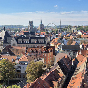 Ägidienkirche von oben