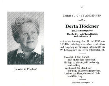 Berta Höckner