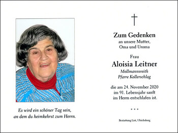 Aloisia Leitner