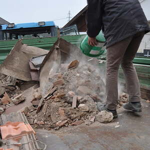 und rauf auf den Kipper