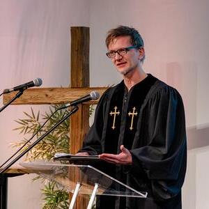 Pastor Alexander Strecker von der Baptistengemeinde Linz