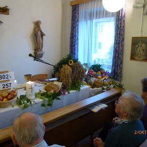 Erntedankfest im Altenheim