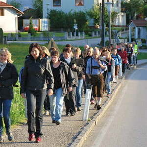Kapellenwanderung der Firmlinge