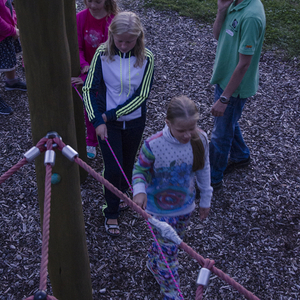  Ein umgebautes, ehemaliges Bauernhaus auf einer Alm in Weyer war die Herberge für 30 Jungscharkinder. Acht Kinder unserer Pfarre verbrachten mit Mädchen und Buben der Pfarre Scharnstein eine erlebnisreiche Woche: Lagerleiter Matthias Holzinger übern