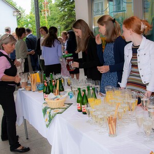 Jungscharmächen organisierten die Agape