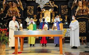 Sternsinger-Dank-Gottesdienst in der Pfarre Garsten.