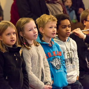 Aufnahme der neuen Ministrantinnen und Ministranten am Christkönigssonntag 2016