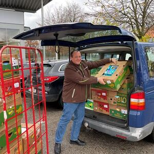 Einkaufsaktion des Lions Club Traun