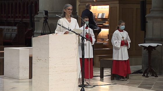 Wortgottesfeier mit Irmgard Lehner / © Diözese Linz / Valant Wortgottesfeier mit Irmgard Lehner