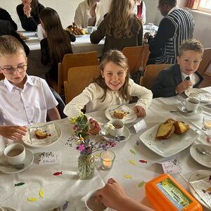 Frühstück im Pfarrhof