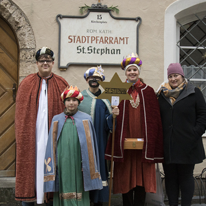 Die SternsingerInnen von St. Stephan