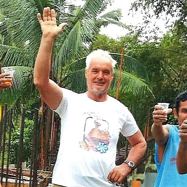 Unermüdlicher Bauherr: P. Lois Ortner SVD war auf Heimaturlaub