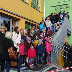 Einweihung des neuen KiGa-Spielplatzes