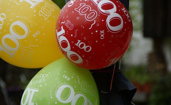 Hundertster Geburtstag