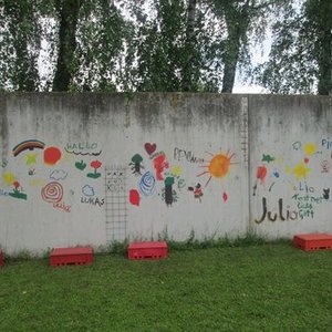 Zelten im Pfarrgarten