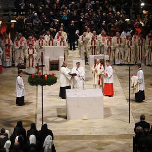 Salbung des Altars 