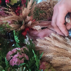 Erntedankkrone binden