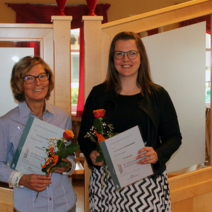 Von links: Theresia Gruber (Sopran), Magdalena Anzengruber (Alt)