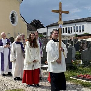 Abholung des Trauerzugs