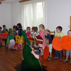 Abschied von Pfr. Wimmer im Kindergarten