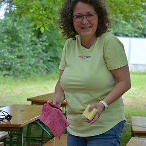 Vorbereitungen für das Pfarrfest