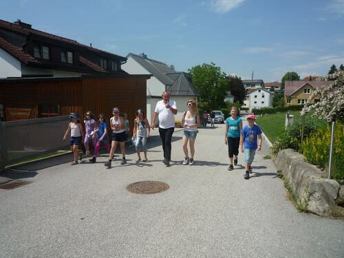 Wanderung der Minis